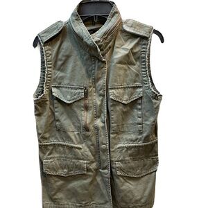 ❤️ UTLITY GREEN ARMY VEST SIZE SMALL